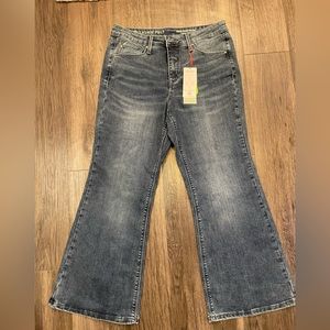 Laurie Felt Rose Petal Denim Jeans